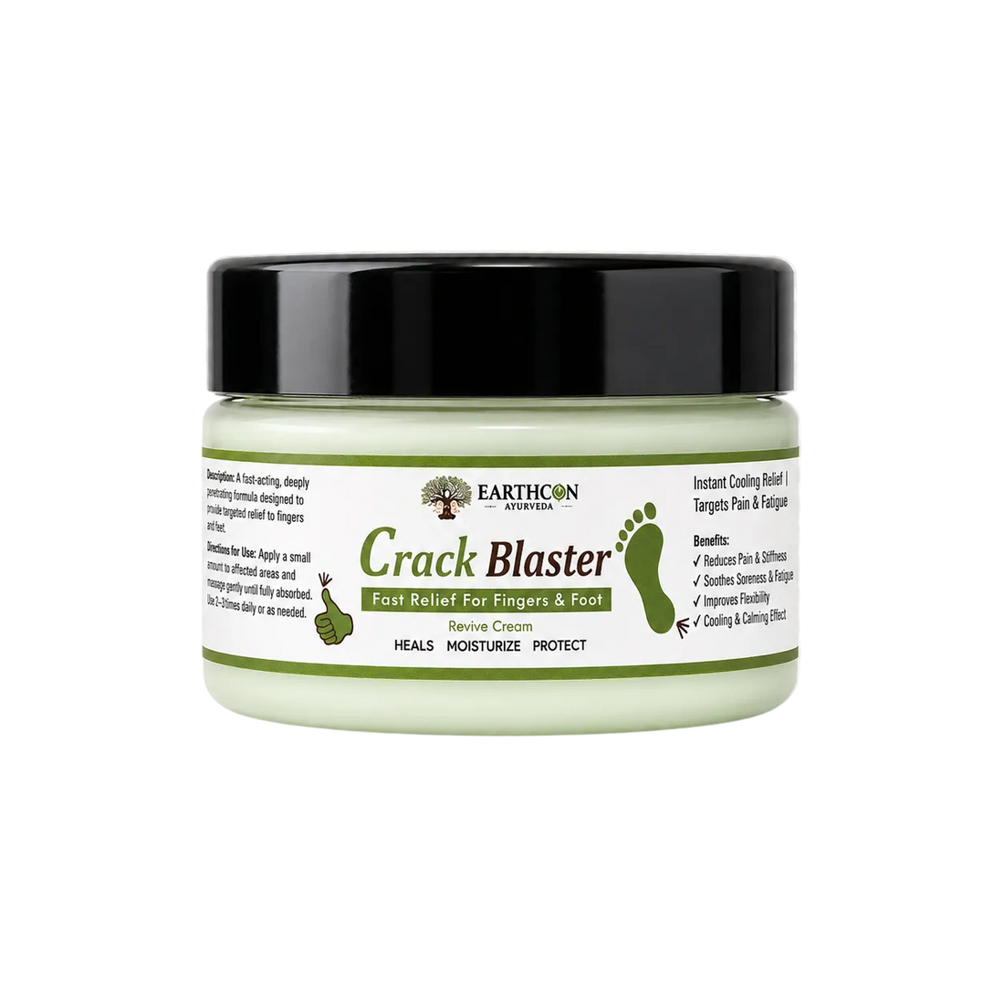 Winter skin care for cracked heels and dry hands